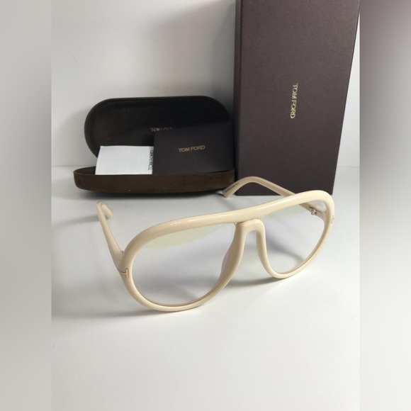 New 🔥🔥 - TOM FORD Eyeglasses Cybil TF768 025 - Picture 9 of 17
